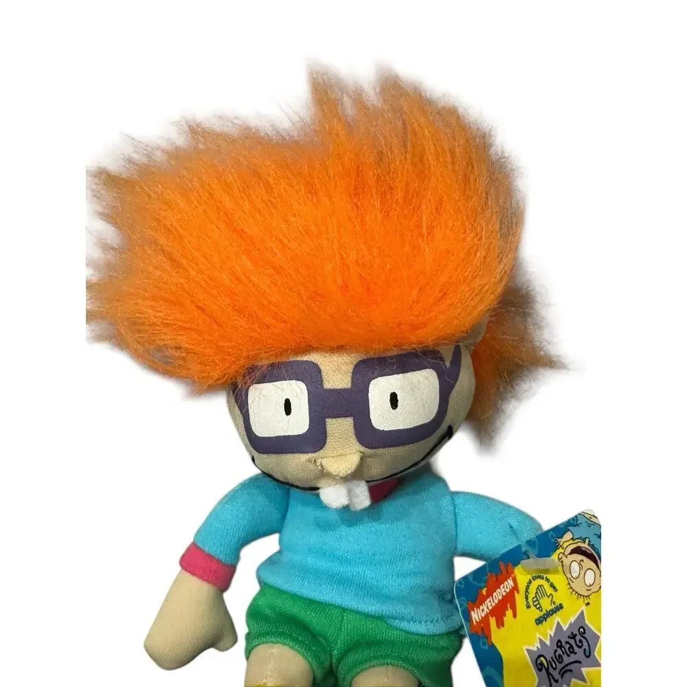 Vintage Rugrats 1997 Applause Chuckie Soft Plush Nickelodeon 7